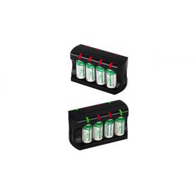 8v1 RCR123A Nabíječka baterií