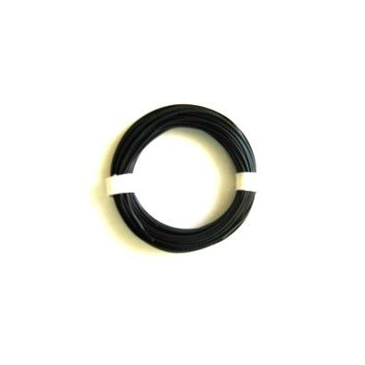 Kabel silikon 0.25mm2 1m (černý)
