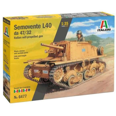 Model Kit military 6477 - Semovente L40 da 47/32 (1:35)