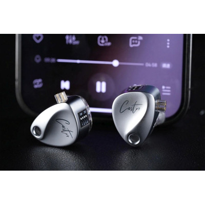 KZ CASTOR sluchátka s mikrofonem (vylepšený basový zvuk)