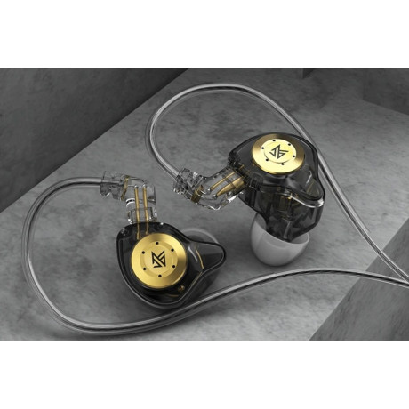 KZ EDX Pro Sluchátka s mikrofonem Black