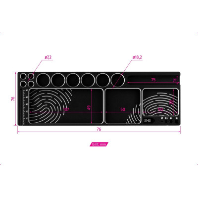 MIBO Sada šroubováků s hliníkovým stojánkem