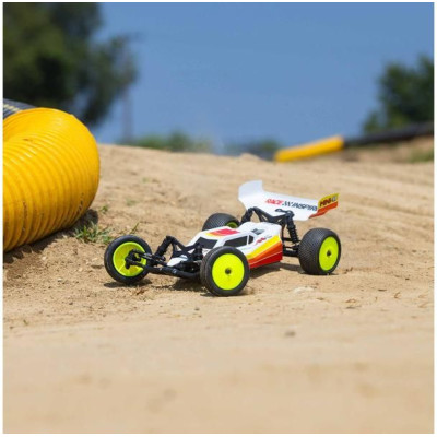 Losi Mini-B 1:16 Buggy Brushless RTR červená