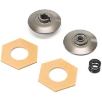 Pótalkatrész RC autó modellekhez Losi Mini-B 1:16 Buggy Brushles: slotted skid plate.