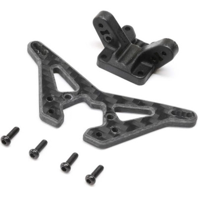 TLR věž tlumičů zadní, uhlík: Mini-B BL