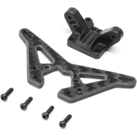 TLR věž tlumičů zadní, uhlík: Mini-B BL