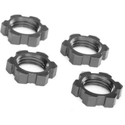 Traxxas matice kola 17mm hliníková modrá (4)