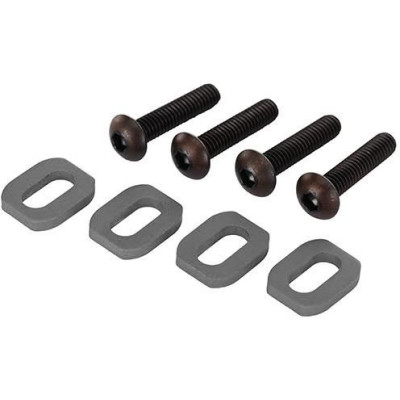 Traxxas podložka pod šrouby motoru hliníková šedá (4)