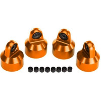 Tuning alkatrész a Traxxas X-Maxx 8S, XRT 8S RC modellekhez: GTX alumínium narancssárga kipufogófej (4 db).