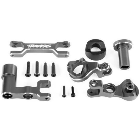 Traxxas páky řízení hliníkové šedě eloxované (pro XRT)