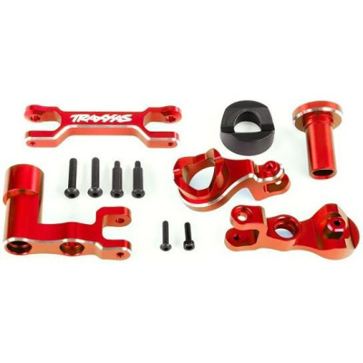 Traxxas páky řízení hliníkové červeně eloxované (pro XRT)