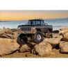 1979-es Traxxas TRX-4M Ford F-150 távirányítós modellautó High Trail kiadásban, nagyobb hasmagassággal, nagyobb kerekekkel , lenyűgöző sokoldalúsággal és képességekkel. Fém alváz, 4 pontos felfüggesztés, olajos lengéscsillapítók, 45°-os fordulási szög, clipless karosszéria, LED első fényszórók. 2S LiPo akkumulátor és USB töltő.