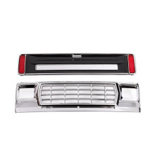 Pótalkatrész RC modellautókhoz Traxxas TRX-4M Ford F-150 1979: karosszéria maszk fekete (a #9812-hez). Krómozott első hűtőrács és fekete hátsó panel. Beleértve a hátsó lámpa parabolákat.