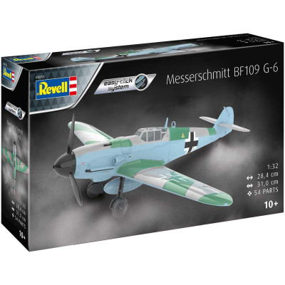 EasyClick ModelSet letadlo 63653 - Messerschmitt Bf109G-6 (1:48)