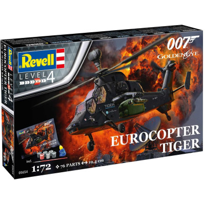 Gift-Set James Bond 05654 - "Golden Eye" Eurocopter Tiger (1:72)