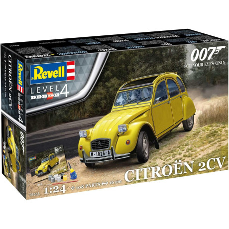 Gift-Set James Bond 05663 - "For Your Eyes Only" Citroen 2 CV (1:24)
