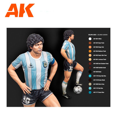 Maradona 90mm figurka