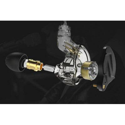 KZ ZSN Pro X Sluchátka s mikrofonem - černý