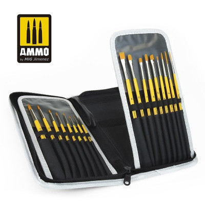 AMMO Brush Arsenal - Brush Organization & Protective Storage / A.MIG-8580