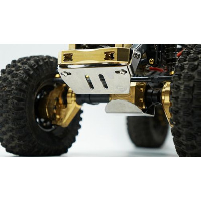 Nerezový kryt nájazdovej hrany pre Traxxas TRX-4