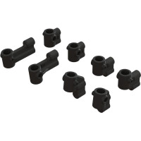 Pótalkatrész RC modell autókhoz Arrma 1/7 BIG ROCK 6S 4X4 BLX Monster Truck RTR: karosszéria oszloptartók.