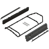 Pótalkatrész RC modellautókhoz Arrma 1/7 BIG ROCK 6S 4X4 BLX Monster Truck RTR: oldalsó védősínek, tartókeret.