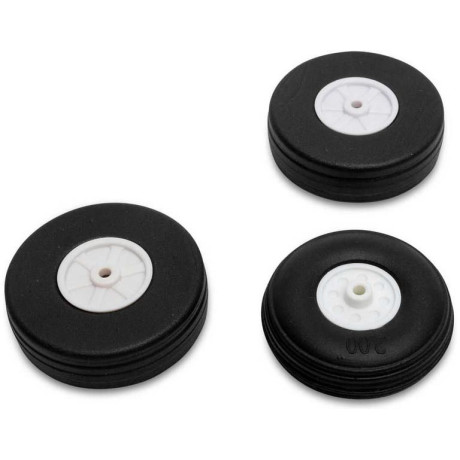 E-flite kola měkká (sada): Viper 1.1m 70mm