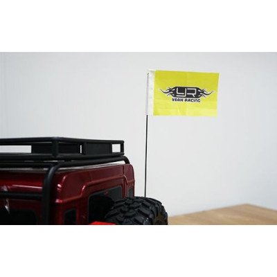 Kovová anténa s vlajočkou pre Traxxas TRX-4