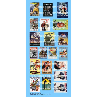 U.S. Victory posters 1:35