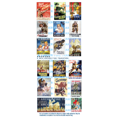 Canadian propaganda posters 1:35