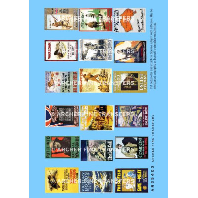 Commonwealth WWI propaganda 1:35