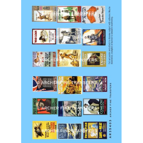 Commonwealth WWI propaganda 1:35