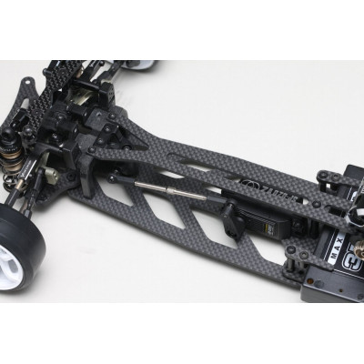 Yokomo Master Drift MD 2.0 RWD stavebnice driftovacího podvozku, uhlíkové šasi
