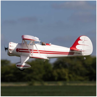 E-flite Waco 0.55m SAFE Select BNF Basic bílé