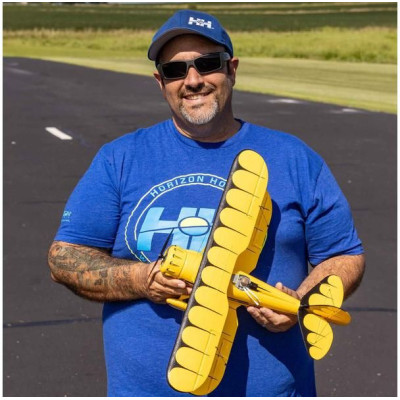 E-flite Waco 0.55m SAFE Select BNF Basic žluté