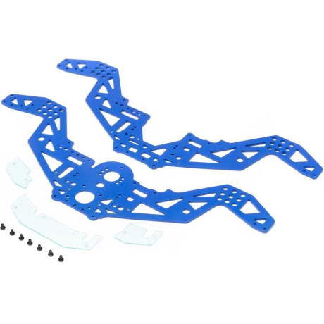 Losi deska šasí modrá: Mini LMT