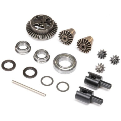 Losi diferenciál kompletní (přední/zadní): Mini LMT