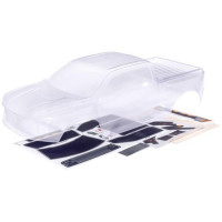 A Traxxas Ford F-150 Raptor R karosszériája tiszta, festést igényel. Ablakmaszkkal és matrica ívvel együtt. Traxxas klipszes rögzítő rendszerre való felszerelésre tervezve. Nem használható a Slash modelleken. A karosszéria tartozékai külön megvásárolhatók