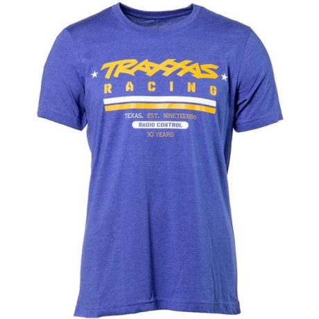 Traxxas tričko Heritage modré L