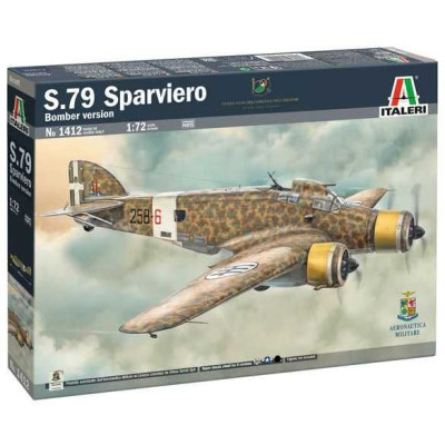 Model Kit letadlo 1412 - SM-79 Sparviero Bomber edition (1:72)