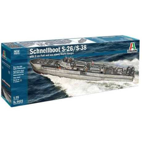 Model Kit loď 5625 - SCHNELLBOOT S-26/S-38 (1:35)