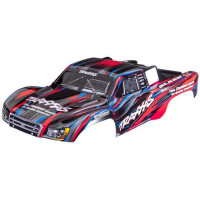 Traxxas Slash 4X4 karosszéria piros. Festett, összeszerelt karosszéria, clipless rögzítő konzollal együtt. A Slash 2WD modellre történő felszereléshez a 6940-es számú alkatrész szükséges. A #6976 és #10125 számú alkatrészek szükségesek a Slash 4x4 modellre történő felszereléshez.