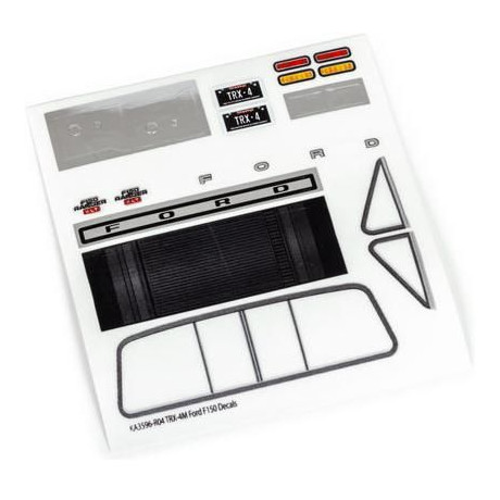 Traxxas samolepky (pro Ford F-150 1979)