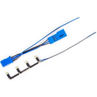 Tuning alkatrész RC modellautókhoz Traxxas TRX-4M / TRX-4MT Chevrolet K10 1979 / Ford F-150 1979 : LED karosszériaváz világítás, kábel (a #9862-hez). Adj modellednek még lenyűgözőbb megjelenést a LED karosszériaváz világítással.