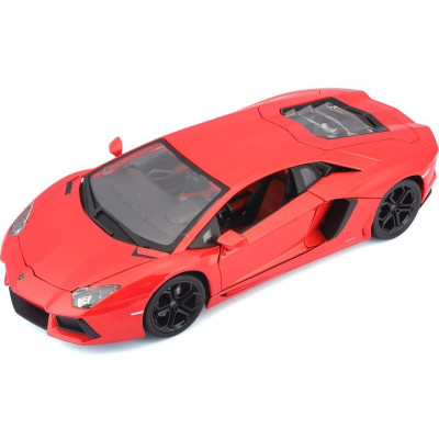 Bburago Plus Lamborghini Aventador LP 700-4 1:18 oranžová metalíza