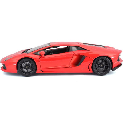 Bburago Plus Lamborghini Aventador LP 700-4 1:18 oranžová metalíza