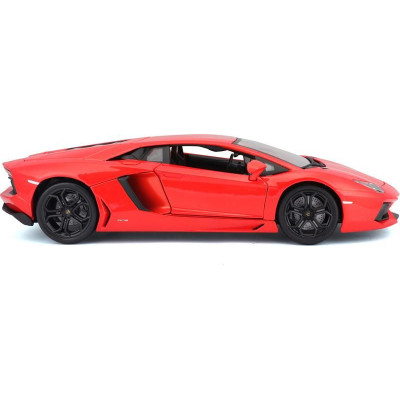 Bburago Plus Lamborghini Aventador LP 700-4 1:18 oranžová metalíza