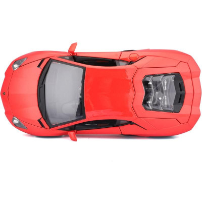 Bburago Plus Lamborghini Aventador LP 700-4 1:18 oranžová metalíza