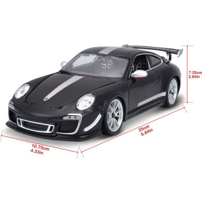 Bburago Plus Porsche 911 GT3 RS 4.0 1:18 černá