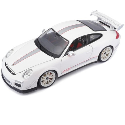 Bburago Plus Porsche 911 GT3 RS 4.0 1:18 bílá